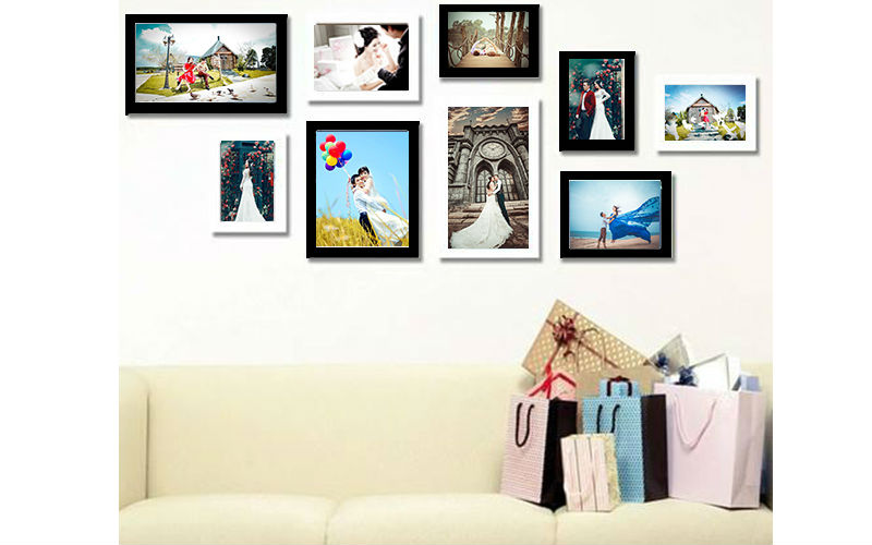Khung ảnh nghệ thuật trang trí đám cưới