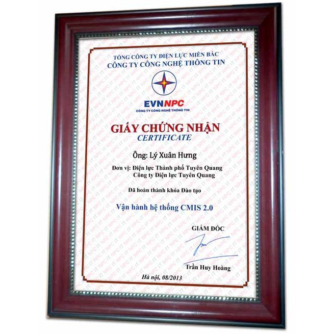 Khung bằng khen khung Composite mã 243n khổ A5 - A4 - A3 (mặt kính / film nhựa)