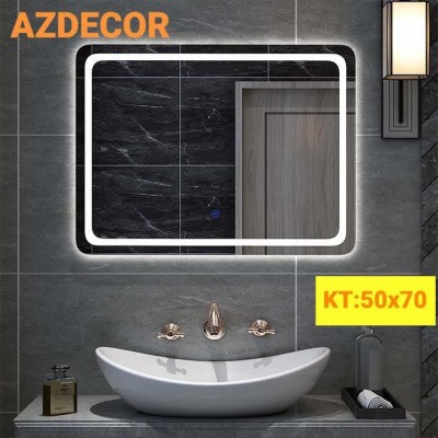 gương trang điểm, gương nhà tắm đèn led
